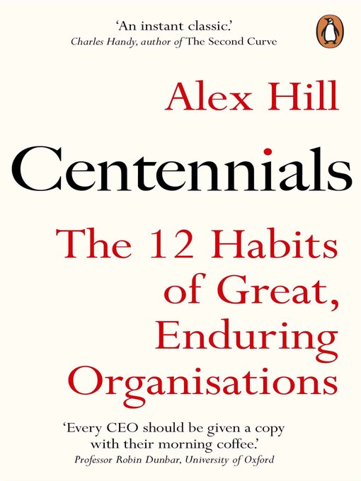 Title details for Centennials by Professor Alex Hill - Available